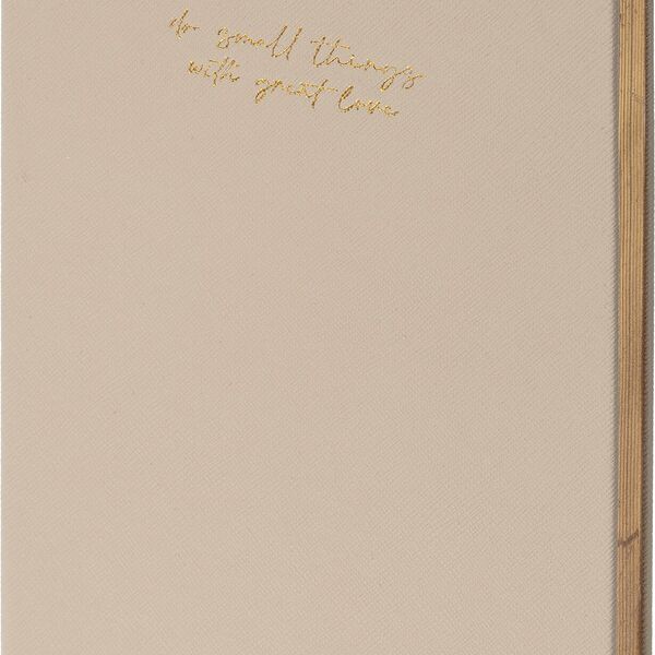 Ежедневник недатированный серый, А5 136 л., Do small things, ATTACHE