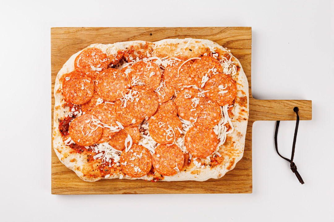 

Пицца римская Пепперони, замороженная