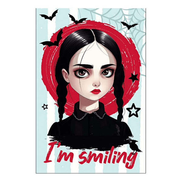 Блокнот Centrum Вэнсдэй в клетку А7, 40 л