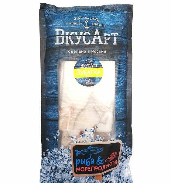 Стейк зубатки «Вкус Арт» замороженный 800г