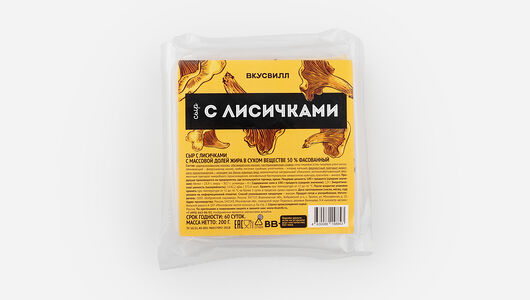 Сыр с лисичками