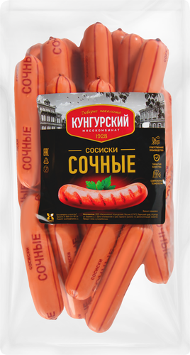 

Сосиски Кунгурский МК Сочные, вес