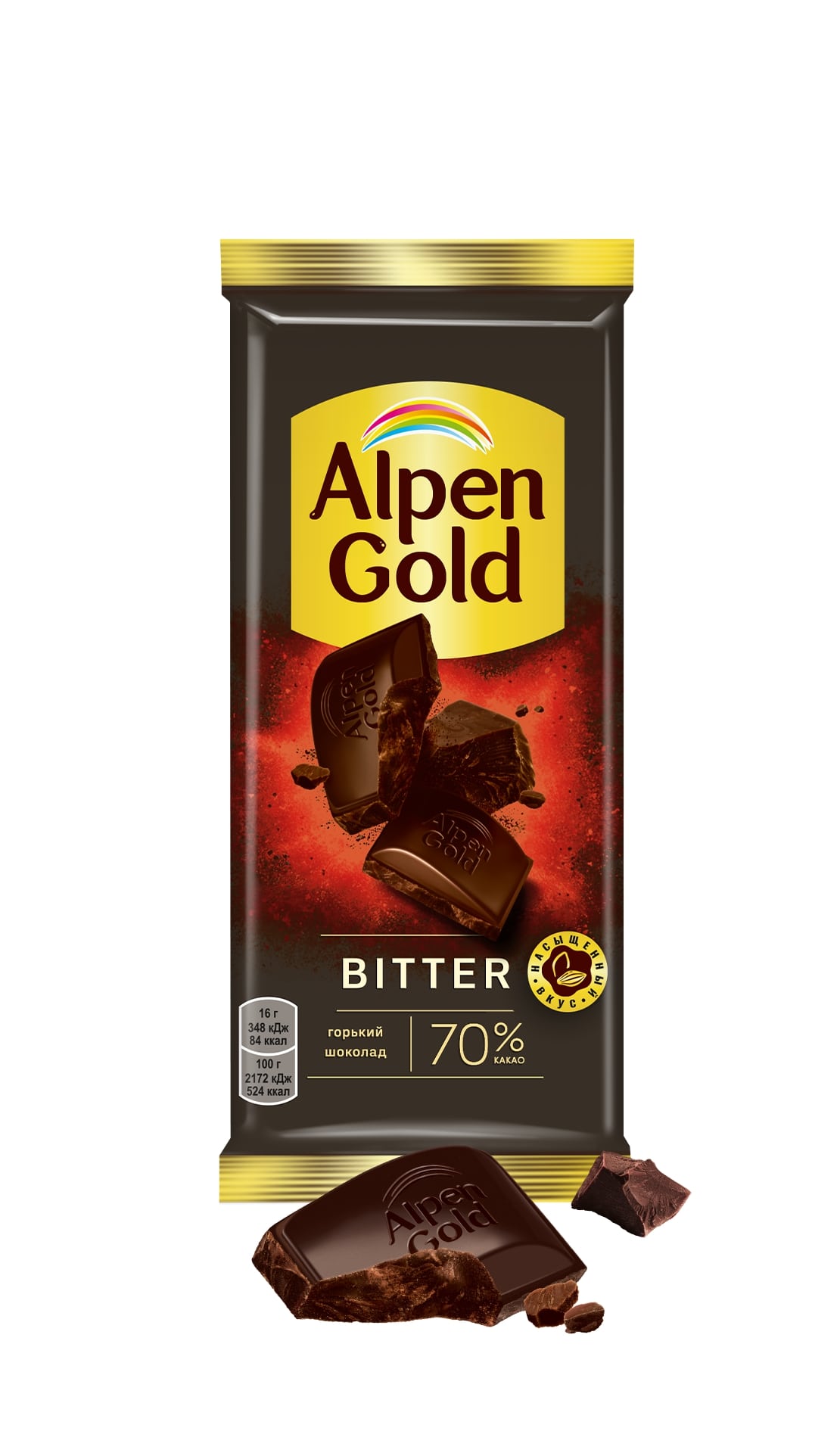 

Шоколад Alpen Gold Bitter Горький 70% 80 г