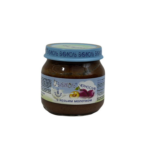 Бибиколь Хайс черная слива с козьим молоком 80г