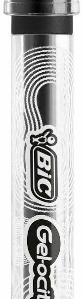 Ручка гелевая Bic Gel-Ocity Stick 0,5 черный, полупрозрачный корпус