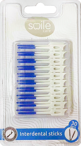 Стики для полости рта Smile Care интердентальные 30шт