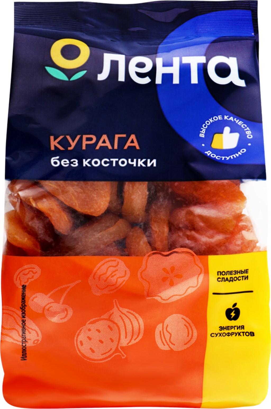 

Курага Лента без косточки 150 г
