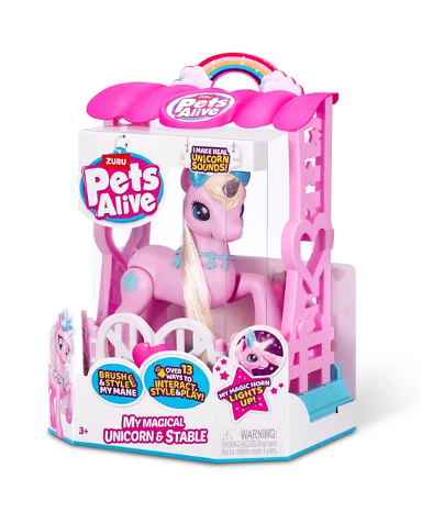 Игрушка Zuru Pets Alive Единорог 1 шт