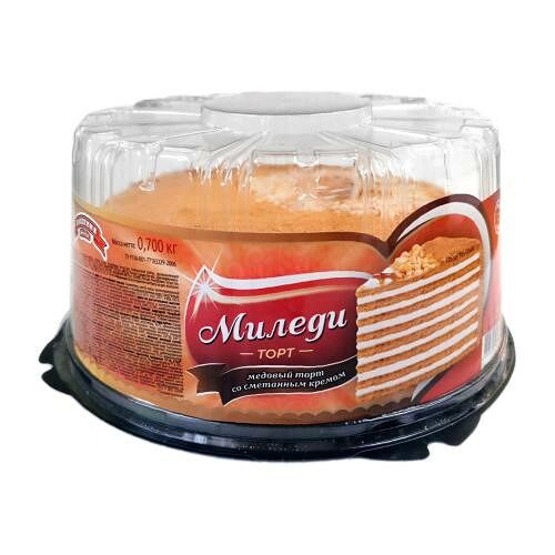 Торт Академия вкуса Миледи 700 г