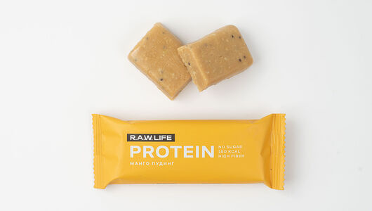 Батончик протеиновый R.A.W.Life Protein манго пудинг