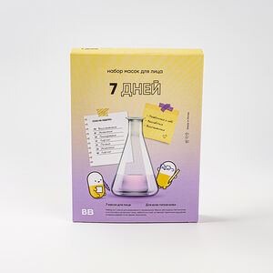 Набор масок для лица 7 дней ухода ВкусВилл