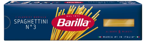 

Макаронные изделия Barilla Spaghettini n.3 из твёрдых сортов пшеницы 450 г