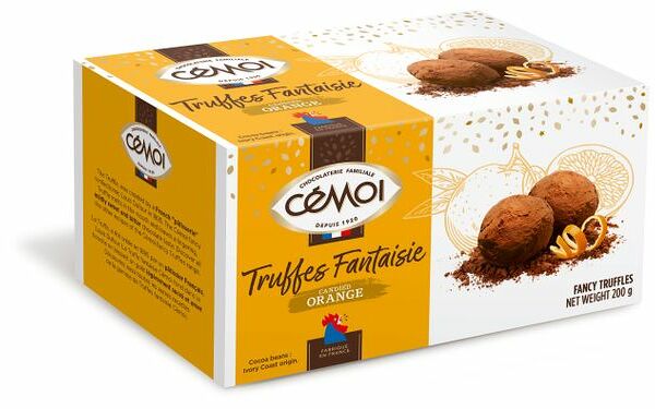 Трюфели Семуа Фантазия с цукатами из апельсин корочки 200г