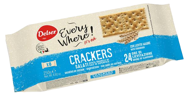 Крекер Delser без соли 250 г