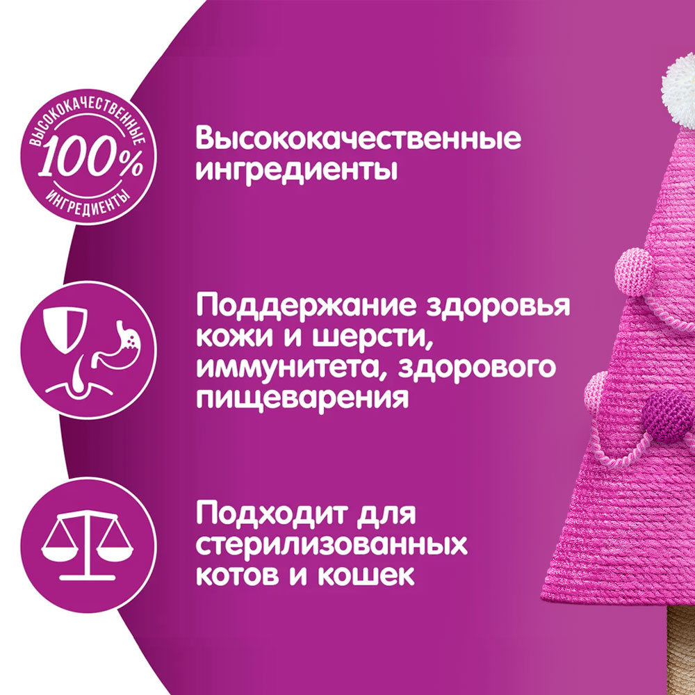 

Влажный корм Whiskas Волшебное меню для кошек с говядиной в соусе 75 г