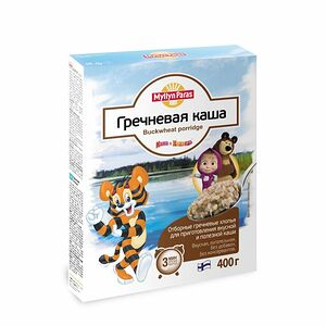 Каша гречневая из отборных хлопьев Myllyn Paras 400г