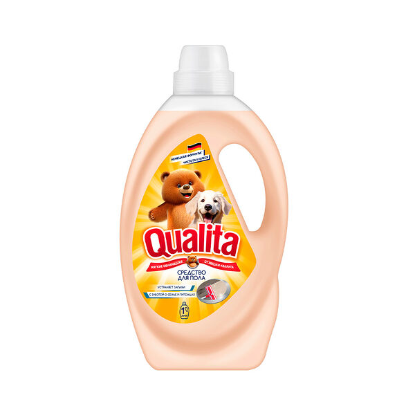 Средство д/мытья пола и тв поверхн Winter citrus новый флакон Qualita 1000мл КК/6