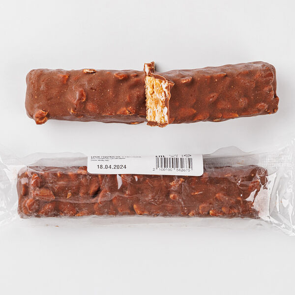 Батончик шоколадный Грильяжный воздушный