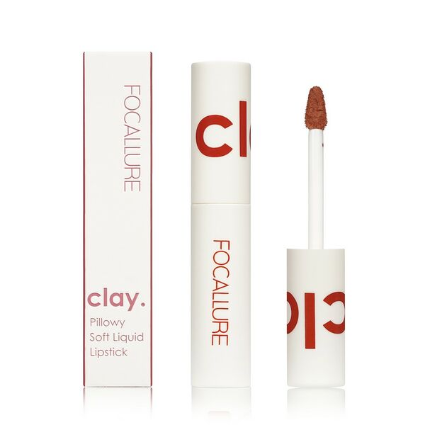 Помада жидкая матовая Focallure Clay Pillowy Soft Liquid Lipstick т.003 2,5 г