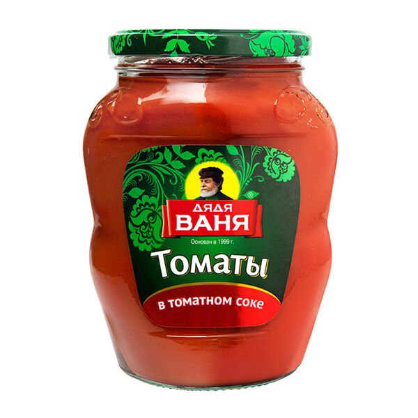 Томаты Дядя Ваня в томатном соке, 680 г