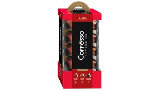 Набор кофе в капсулах Nespresso ассорти ТМ Coffesso (Кофессо) 5х50г
