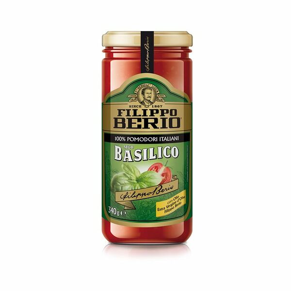 Соус томатный Filippo Berio с базиликом 340г