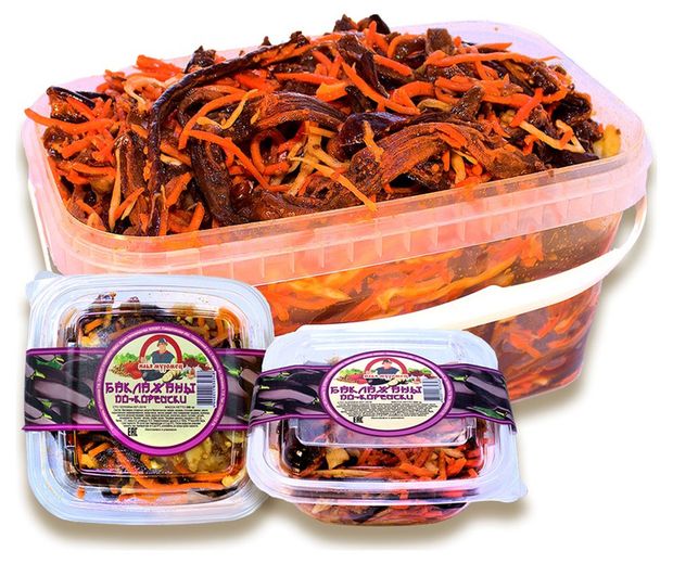 

Баклажаны по-корейски Илья Муромец, 200 г