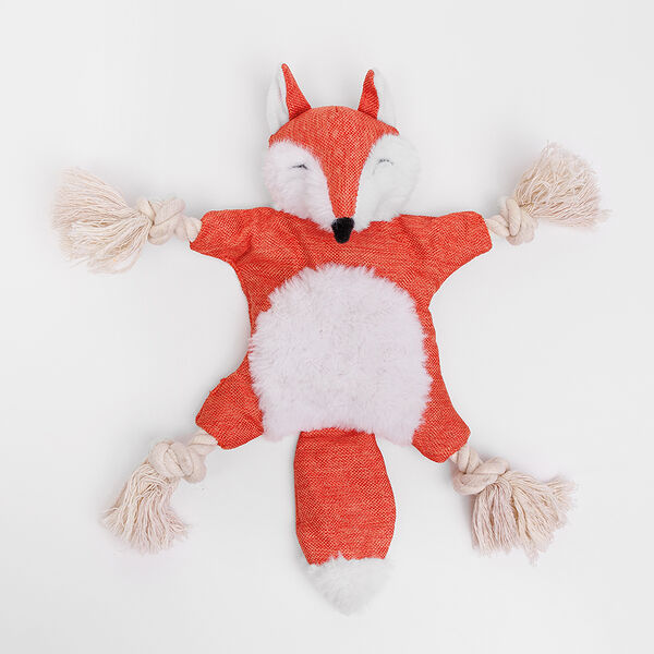 Игрушка для собак лиса 28 см