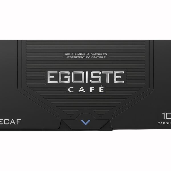 Кофе в капсулах EGOISTE DECAF 10 капсул по 5 г