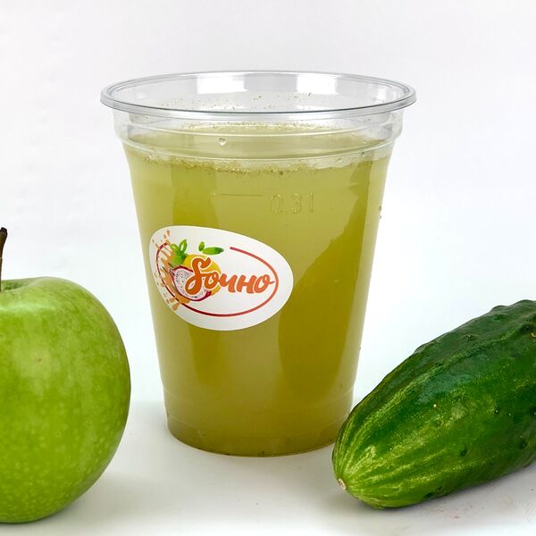 Лимонад Яблоко-Огурец