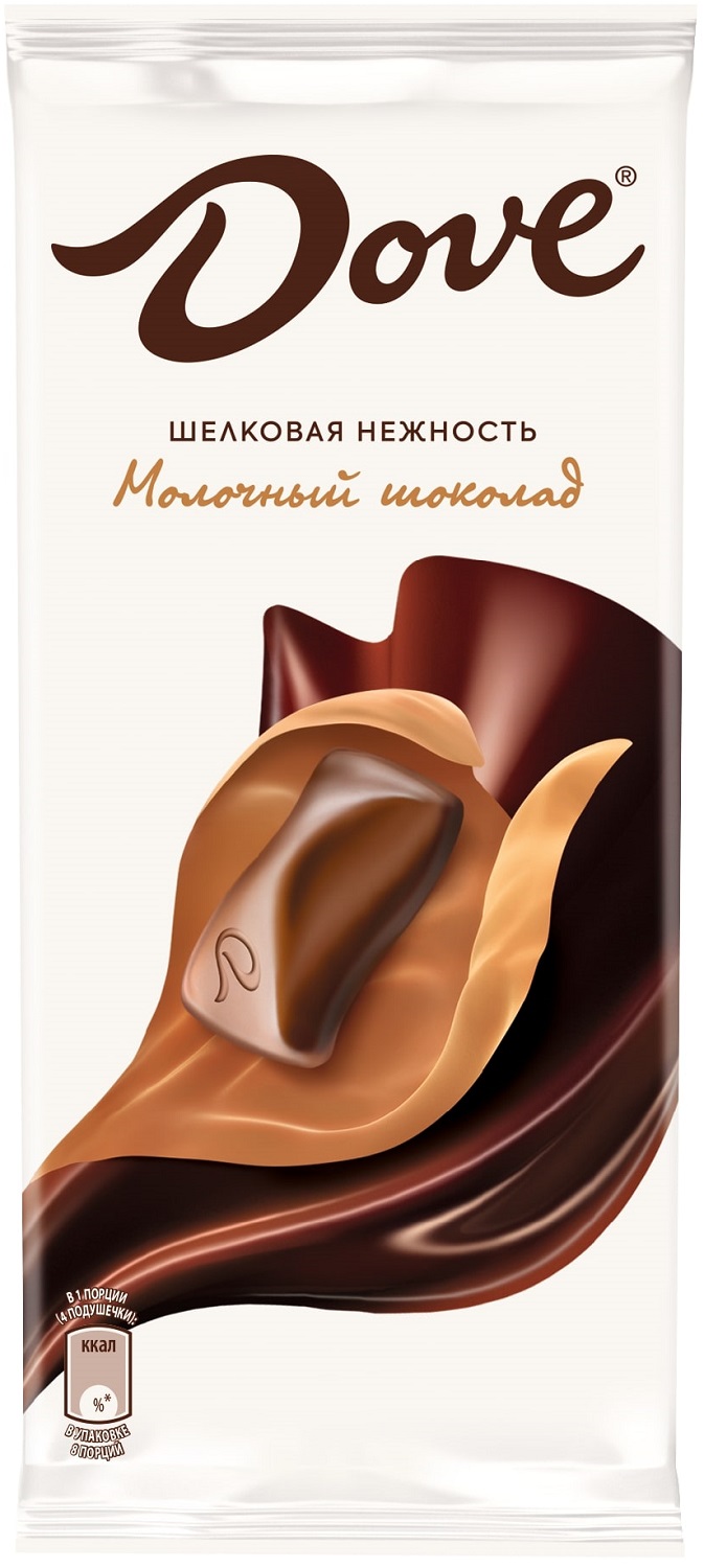 

Молочный шоколад Dove Шелковая нежность 90 г