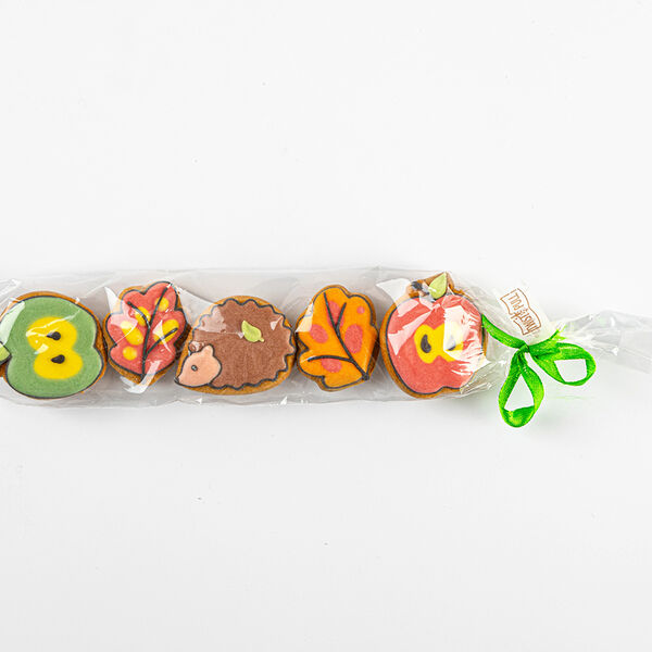 Пряники-мини имбирные Осеннее настроение 1 уп. в ассортименте 45 г