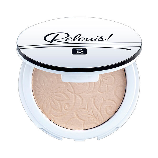 Пудра компактная матирующая RELOUIS светлая охра тон 03