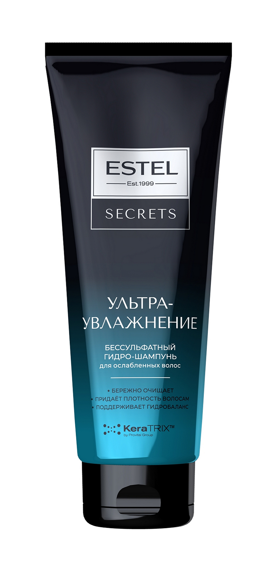 

Бессульфатный гидро-шампунь для волос Estel Secrets Ультра-увлажнение Для Ослабленных Волос 250 мл