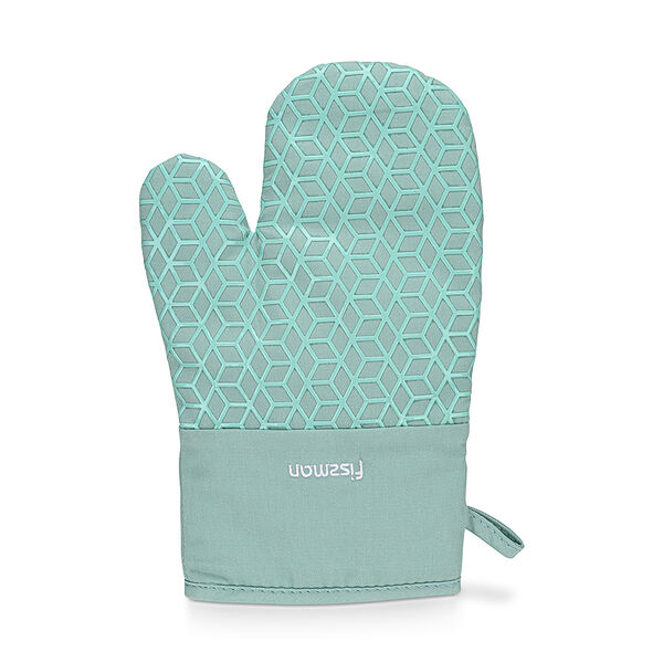 Прихватка рукавица 29 x 18 см (хлопок + силикон)