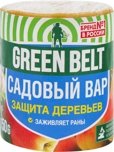 

Вар садовый Green Belt Защита плодовых, декоративных деревьев 150 г