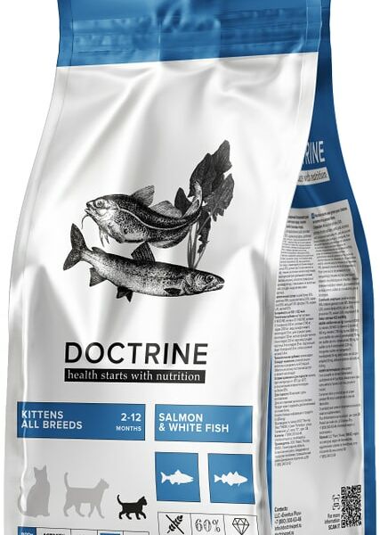 Сухой корм для котят Doctrine с индейкой и рисом 800г