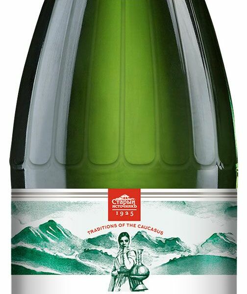 Вода Аш-тау минеральная природная лечебно-столовая газированная 1 л