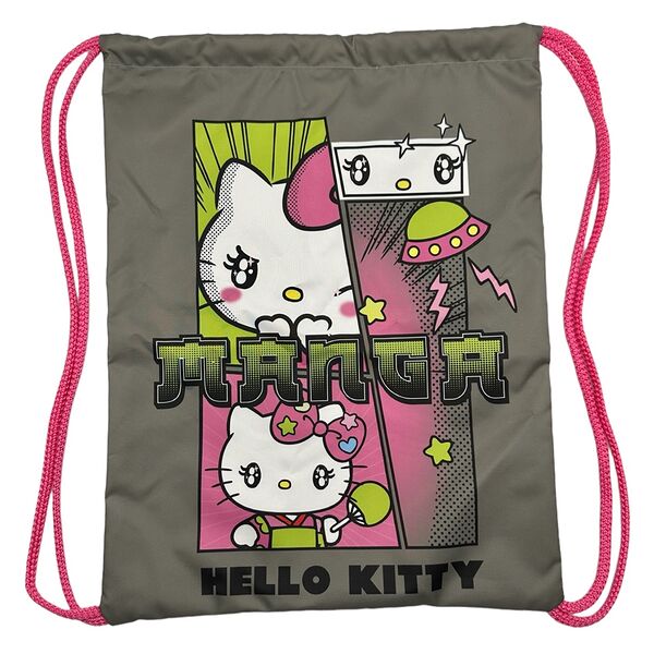 Мешок для обуви Centrum Hello Kitty Манга с петлей для подвеса, 37×47 см, 70г