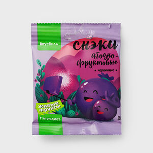 Снеки ягодно-фруктовые черничные