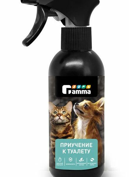 Средство Gamma Хорошие манеры для приучения к туалету 