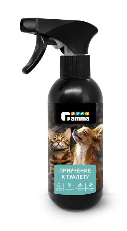 

Средство для кошек Gamma Хорошие манеры для приучения к туалету 250 мл