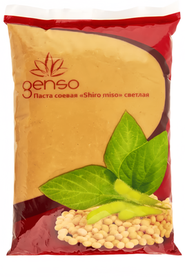 Паста соевая Genso Shiro Miso светлая 1 кг