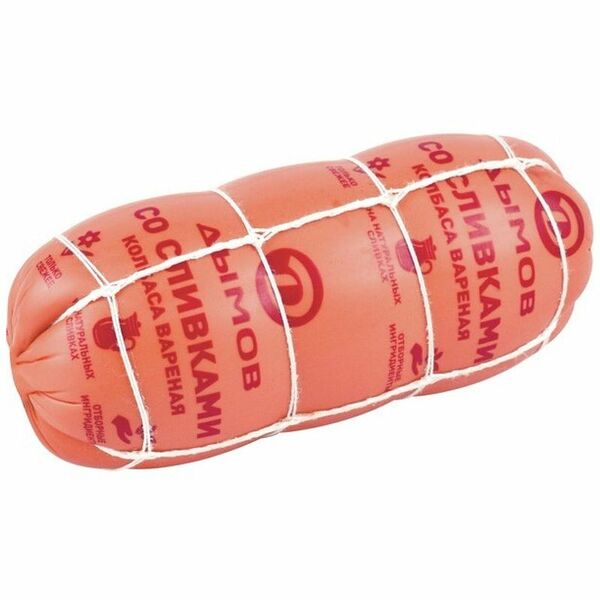 Колбаса вареная Дымов со сливками в обвязке, 450 г