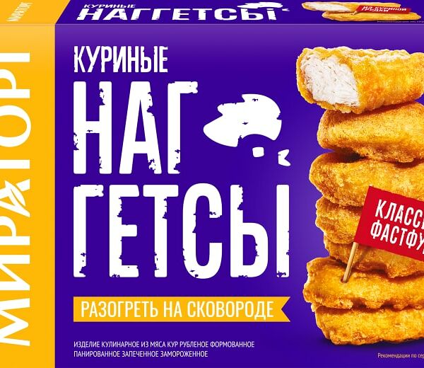 Наггетсы куриные Мираторг 250 г
