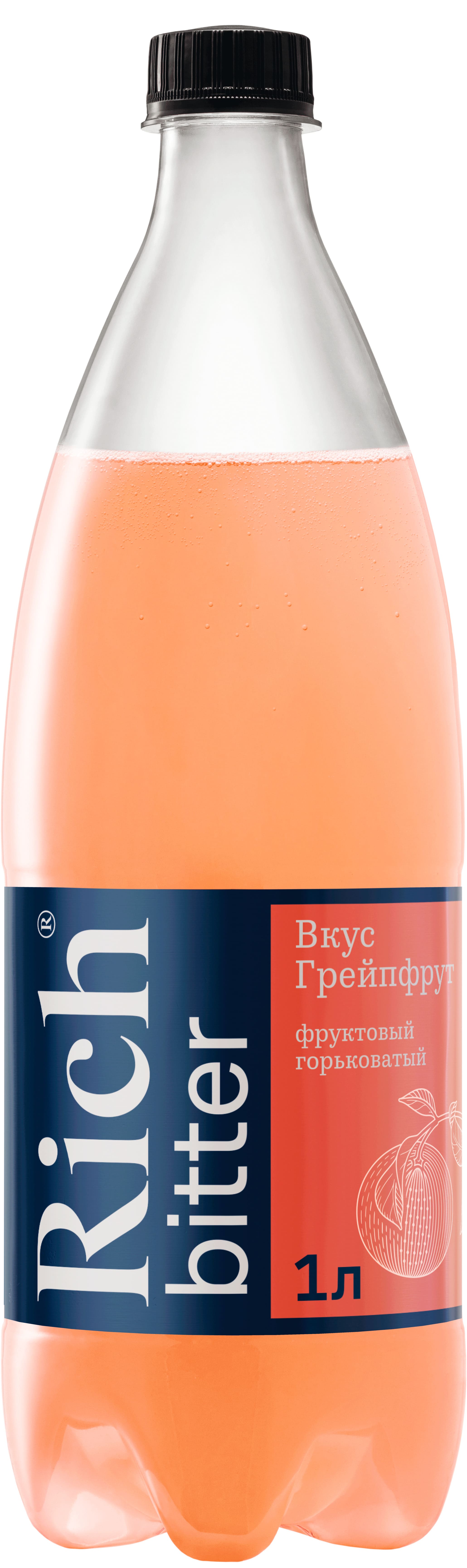 

Тоник Rich bitter Грейпфрут 1 л