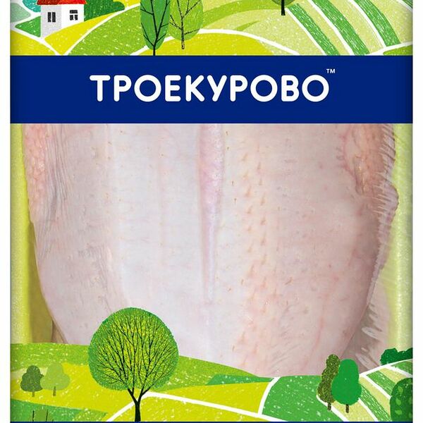 Грудка цыпленка-бройлера Троекурово, вес