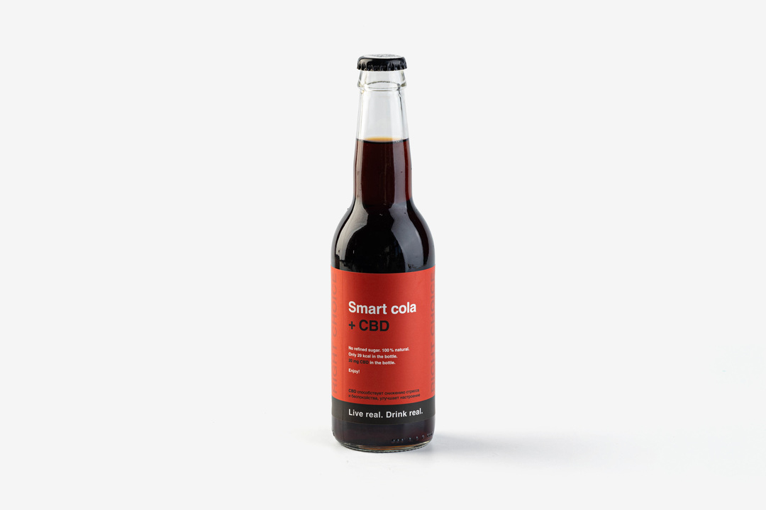 

Напиток б/а Smart Cola + Cbd газированный, кафе