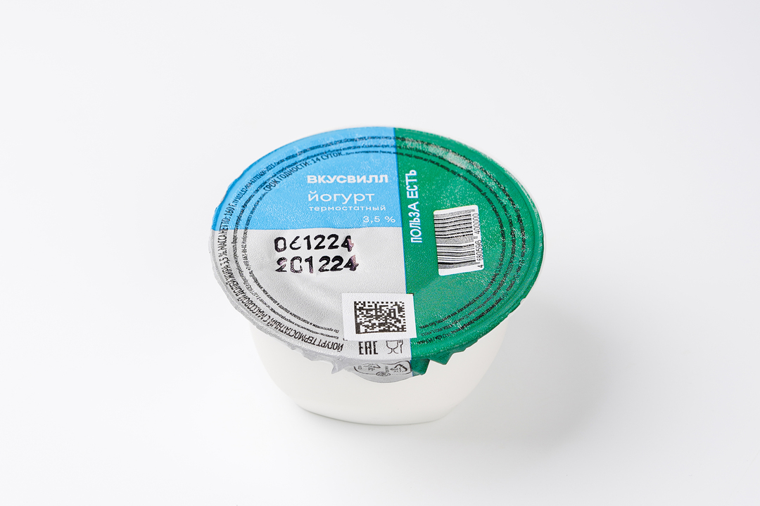 

Йогурт термостатный 3,5%, 160 г