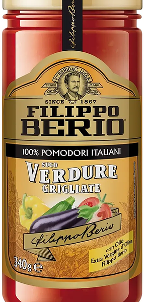 Соус томатный Filippo Berio с овощами на гриле 340 г